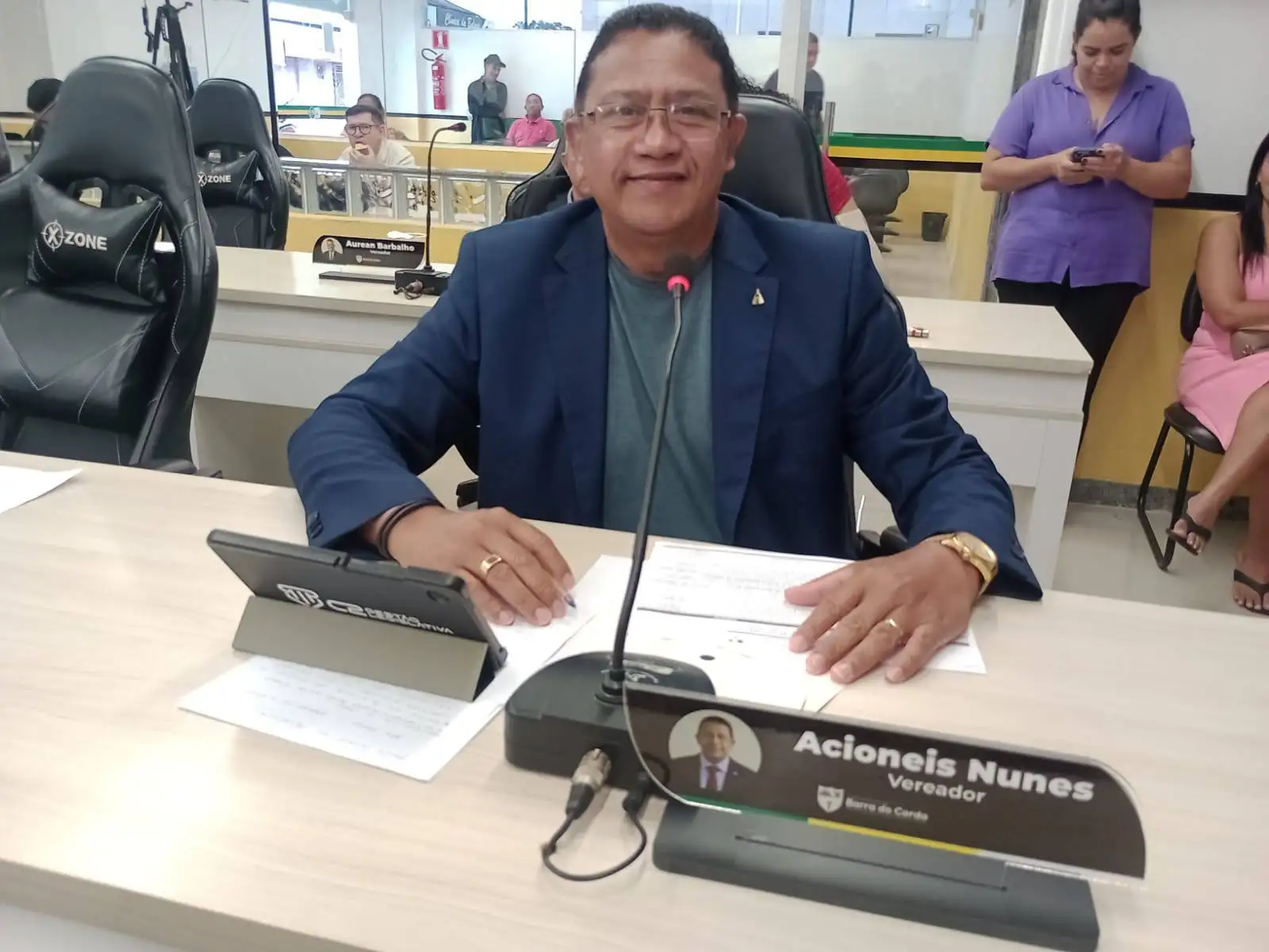 Vereador Alcionei Nunes destaca avanços ambientais, ações comunitárias e apoio ao setor de eventos em Barra do Corda